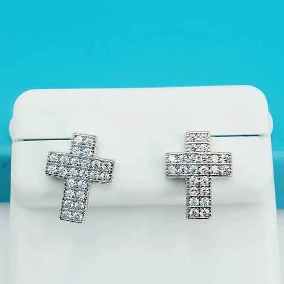 Jewelry | 925 Sterling Silver Cz Beautiful Earrings For  \